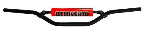 Řídítka ACCOSSATO aluminium, 22 mm černý pro KTM EXC (XC) 250 (1999-2001)