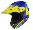 Motokrosová helma AXXIS WOLF ABS star track c17 matná modrá S