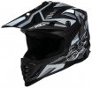 Cross helmet iXS X12045 iXS363 2.0 matná černá-antracitová-bílá S