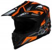 Cross helmet iXS X12045 iXS363 2.0 matná černá-oranžová-antracitová S