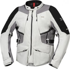 Bunda s laminovanou membránou iXS TOURSTER-STX 1.0 light grey-grey 2XL