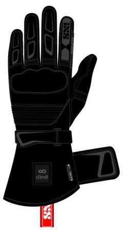 Women's gloves iXS SEASON-HEAT-ST černý DM pro HONDA CR 250 R