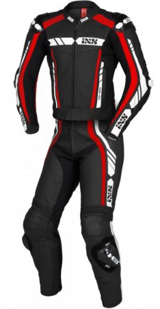 2pcs sport suit iXS RS-800 1.0 černo-červeno-bílá 54H pro SUZUKI VL 800 Intruder (Volusia)