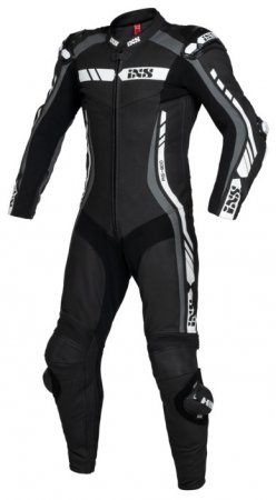 1pc sport suit iXS RS-800 1.0 černo-šedo-bílá 58H pro SUZUKI GSX-R 750