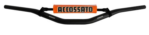 Řídítka ACCOSSATO aluminium, 28.5 mm černý pro KTM EXC (XC) 250 (2001-2018)