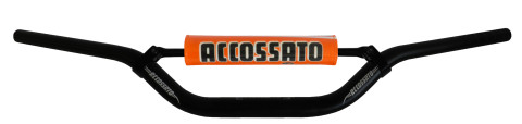 Řídítka ACCOSSATO aluminium, 28.5 mm černý pro KTM EXC (XC) 250 (2001-2018)