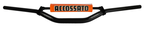 Řídítka ACCOSSATO aluminium, 28.5 mm černý pro KTM EXC (XC) 250 (2001-2018)